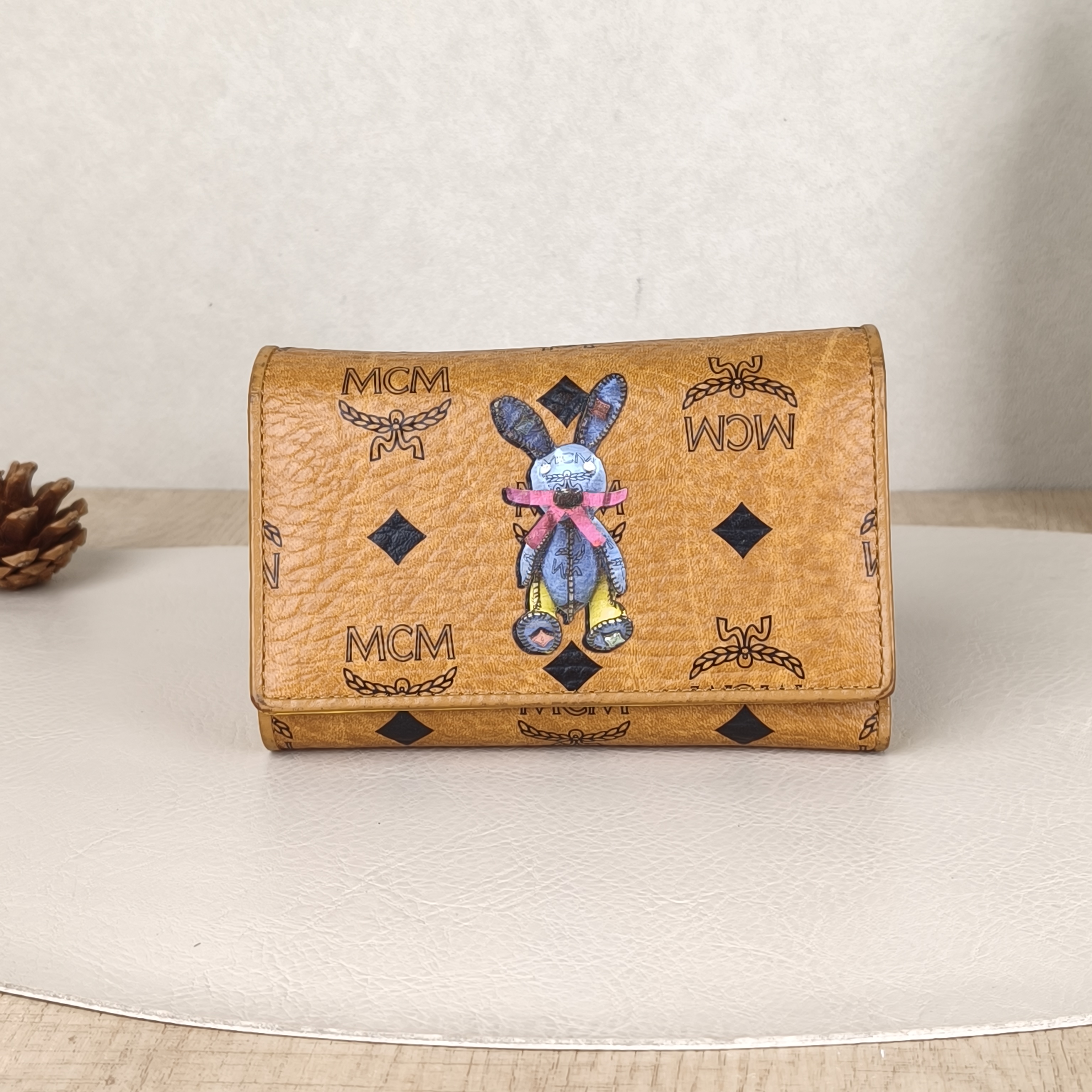 MCM Wallet Wallet PVC Small14 × 3 × 9.5 cm