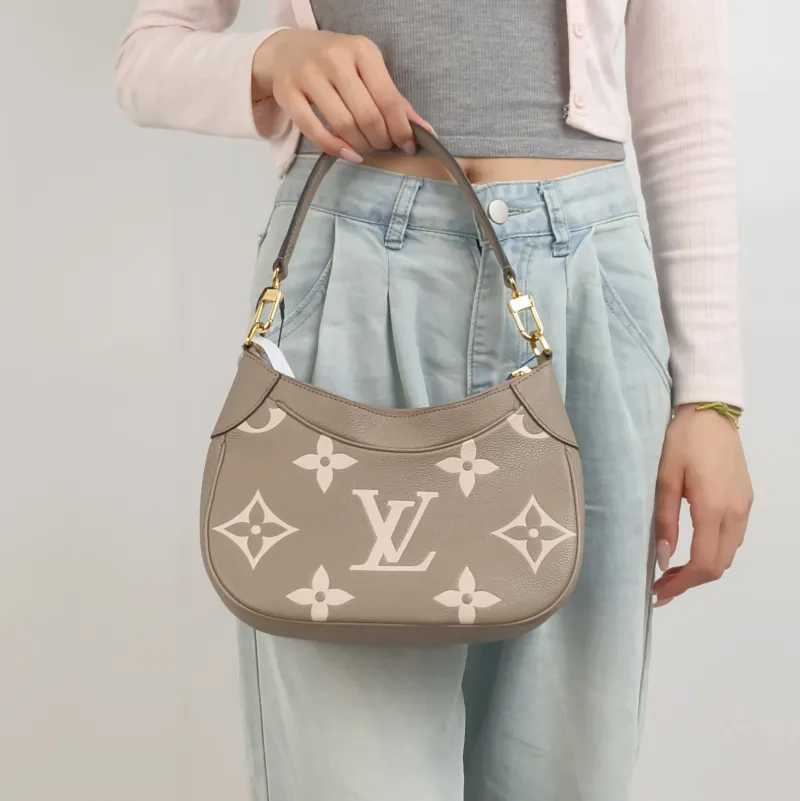 Louis Vuitton Shoulder Bag Bagatelle Monogram Empreinte Embossed Calfskin Small24 × 7 × 18 cm — on-model view 1 of 2