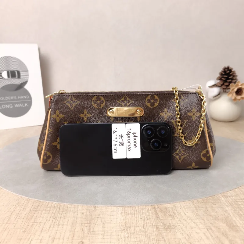 Louis Vuitton Shoulder Bag Pochette Eva Monogram PVC One Size27 × 5 × 11 cm — cover view 3 of 5