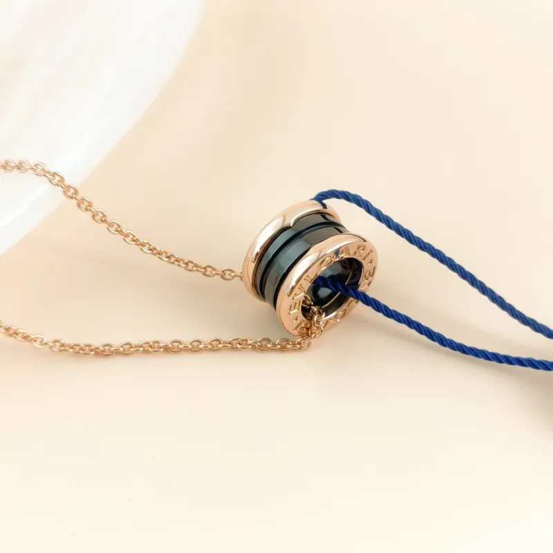 Bvlgari Necklace B.ZERO1Collection Black Rose Gold 18KR ose Gold One Size46cm โ cover view 6 of 8
