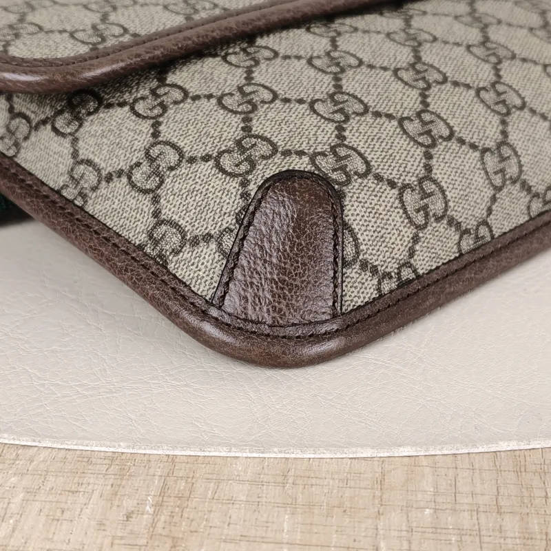 GUCCI Crossbody Bag Neo Vintage Belt Bag Monogram PVC Medium 24 × 4 × 17 cm — detail view 7 of 11
