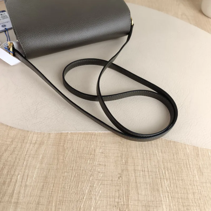 Hermès Crossbody Bag Roulis 19 C6 Green Evercolor Calfskin Mini 18 × 6 × 15 cm Y — detail view 8 of 11