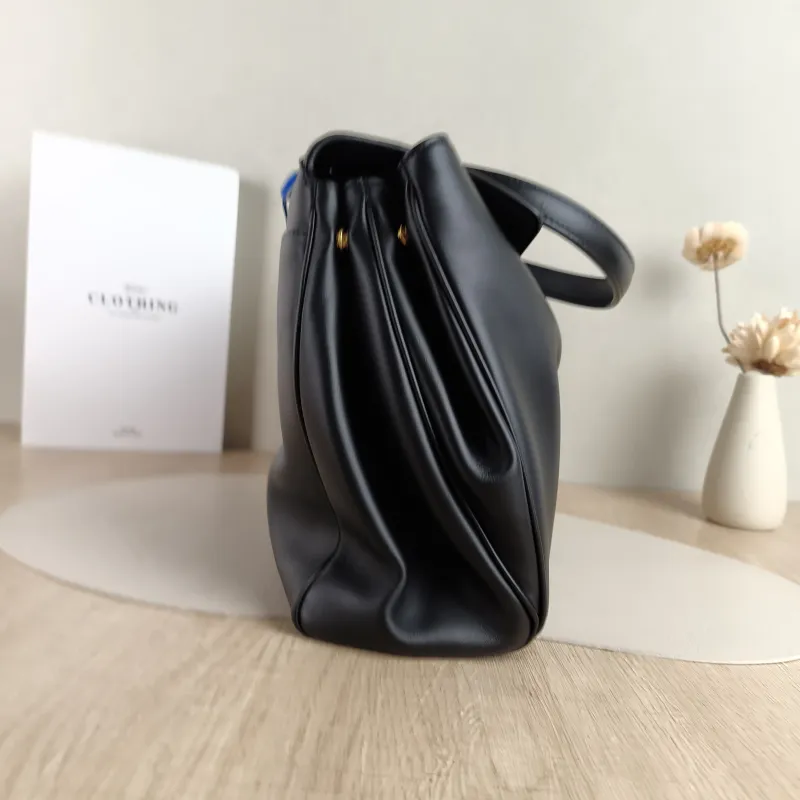 BALENCIAGA Crossbody Bag RODEO Black CC alfskin Medium 35 × 11 × 23.5 cm — detail view 7 of 14