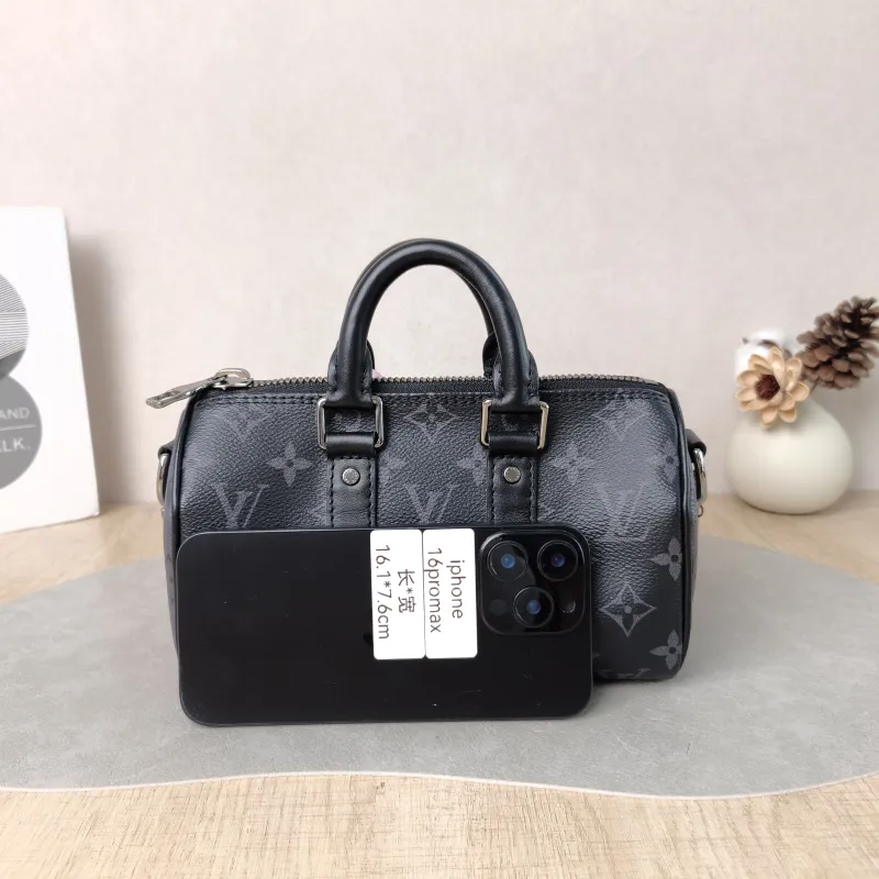 Louis Vuitton Crossbody Bag Keepall XS Monogram PVC Mini 21 × 9 × 12 cm — cover view 3 of 5