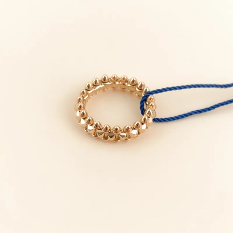CARTIER Ring Clash de Ring Rose Gold 18KR ose Gold Small Edition53
