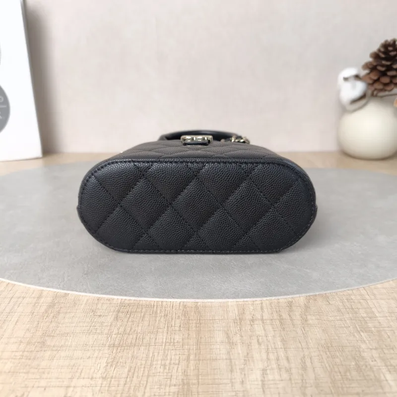 Chanel Top Handle Bag25a Edition Top Handle Bag Black Grained Calfskin One Size15.5 × 6.5 × 8.5 cm — cover view 5 of 5