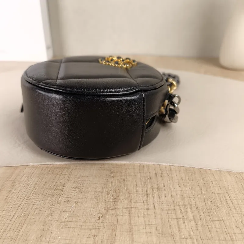 Chanel Crossbody Bag19bag Black Lambskinmini12 × 4.5 × 12 cm — detail view 6 of 13