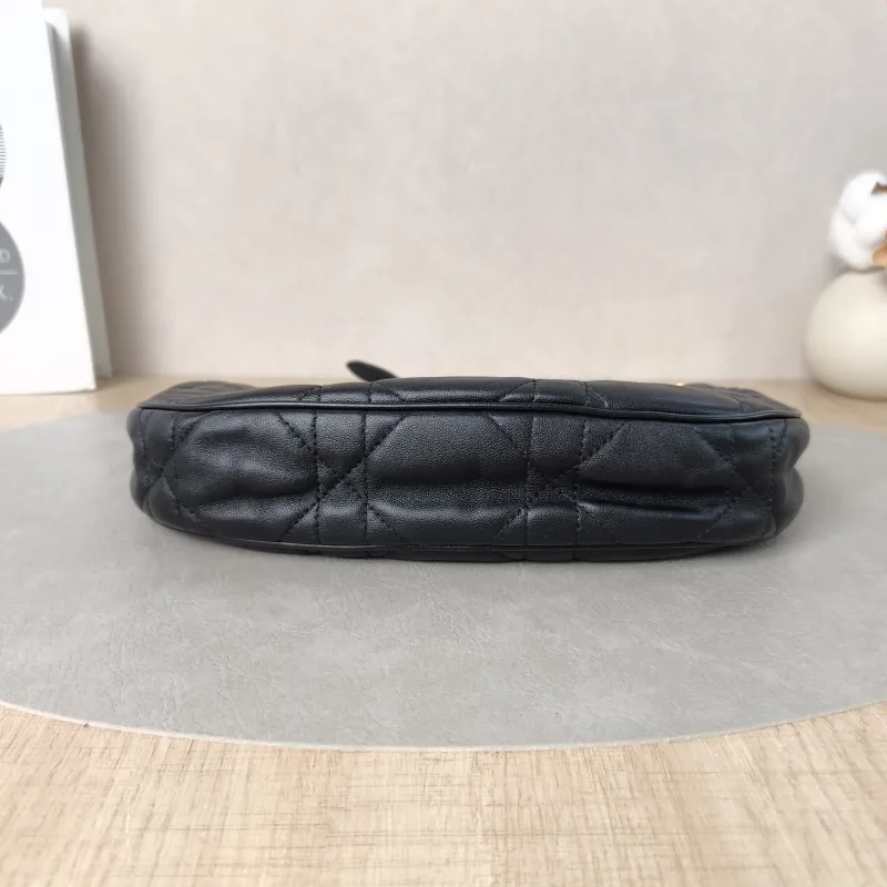 DIOR Shoulder Bag CD Lounge Black Lambskin One Size26 × 5.5 × 15 cm — cover view 6 of 6