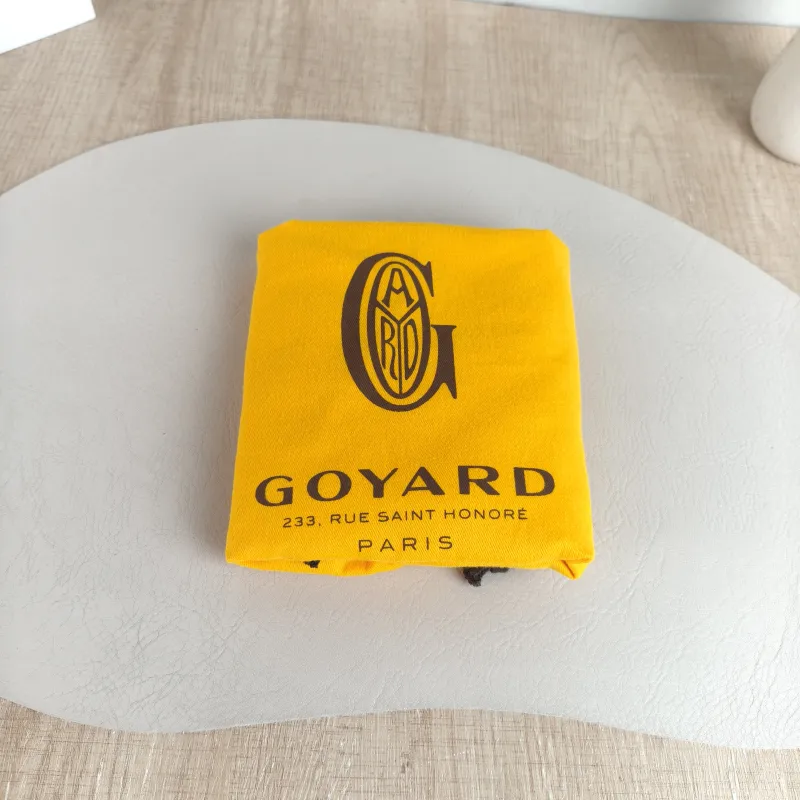 GOYARD Top Handle Bag ANJOU Shopping Tote Black ine Canvas Mini 19.5 × 9 × 19.5 cm — detail view 11 of 12
