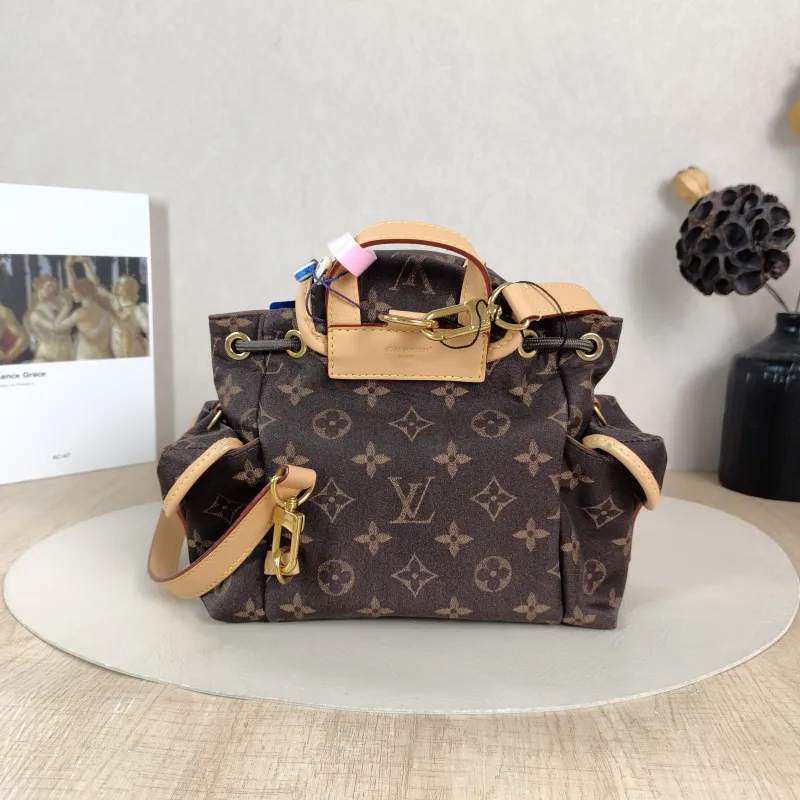 Louis Vuitton Backpack Backpack Monogram Nylon One Size 21 × 8 × 17 cm — cover view 2 of 5