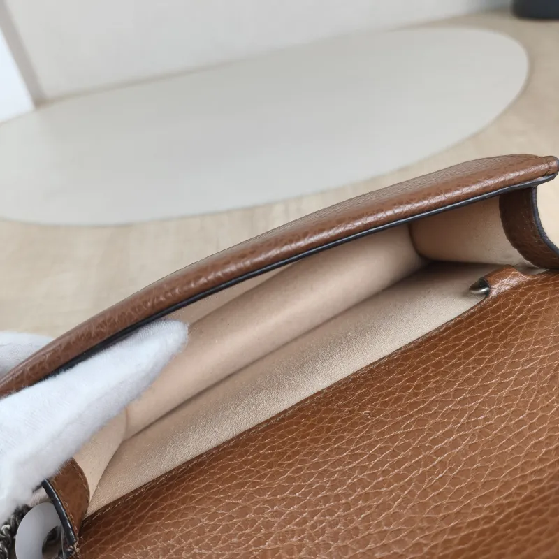 GUCCI Crossbody Bag Dionysus Blue Mini 16.5 × 4.5 × 10 cm — detail view 6 of 12