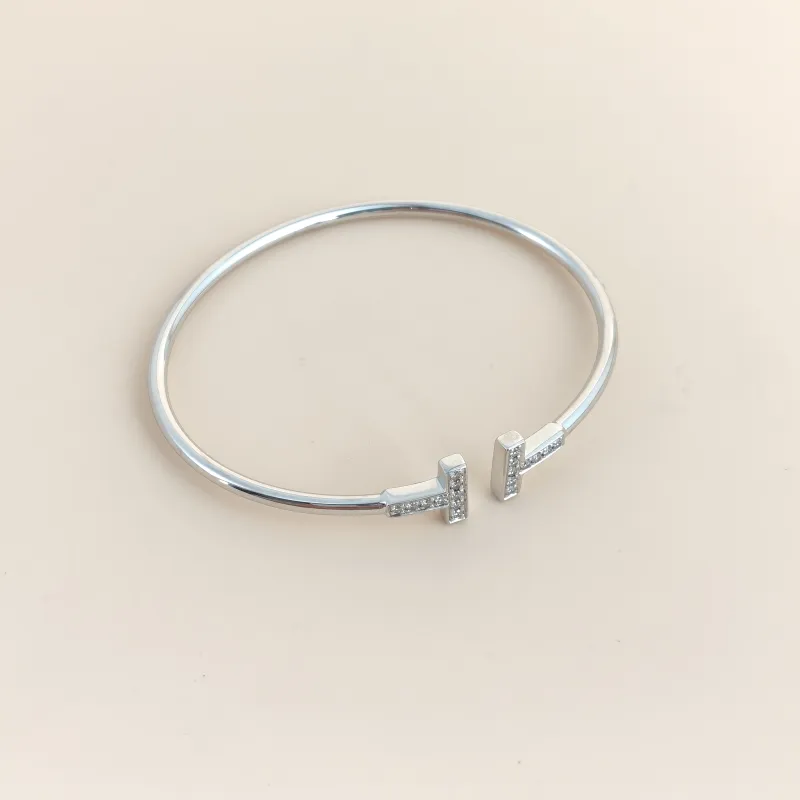 Tiffany&Co. Bangle TC ollection T White Gold White Gold18KW hite Gold Diamond Medium16.4 — cover view 6 of 7