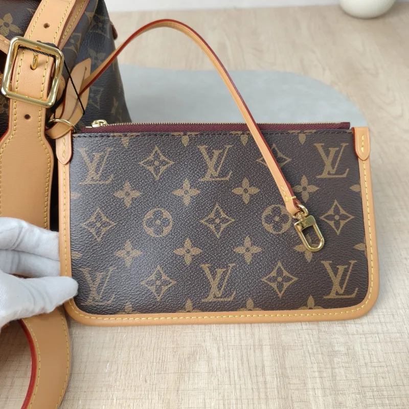 Louis Vuitton Crossbody Bag Carryall Monogram PVC Small 29 × 12 × 24 cm — detail view 9 of 12