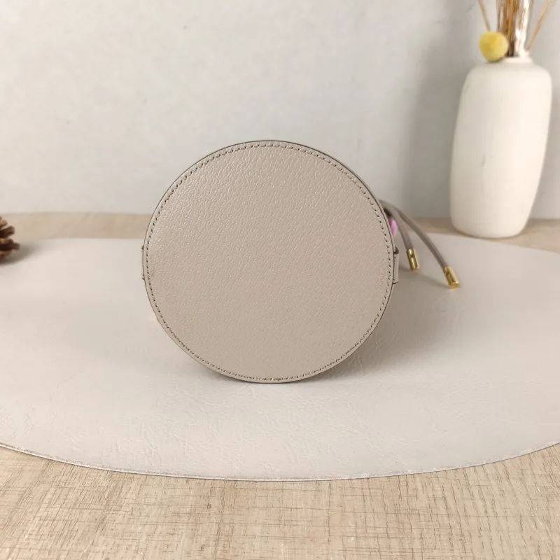 GUCCI Crossbody Bagophidia GG Bucket Bag White Monogram PV Cmini11.5 × 8 × 20 cm — cover view 5 of 5