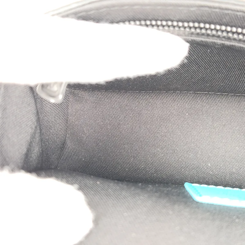 Louis Vuitton Crossbody Bag Steamer Box Grey · Blue PVC · Calfskin Mini 18 × 6.5 × 11 cm — detail view 1 of 13