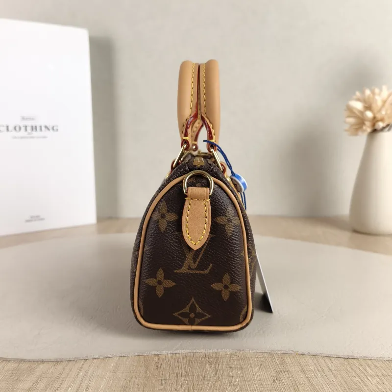 Louis Vuitton Crossbody Bag Speedy Nano Shoulder Strap PVC nano 16 × 7.5 × 10 cm — detail view 10 of 10