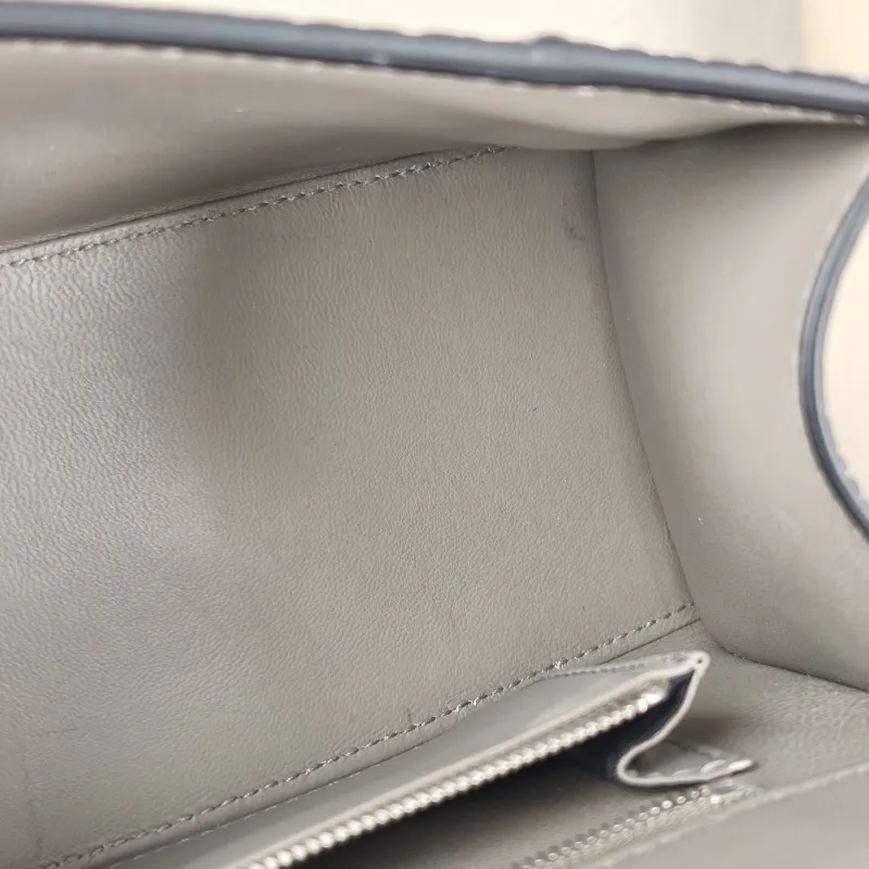 BALENCIAGA Crossbody Bag Hourglass Hourglass Bag Colorblock Embossed Calfskin Small23 × 10 × 14 cm — detail view 1 of 12