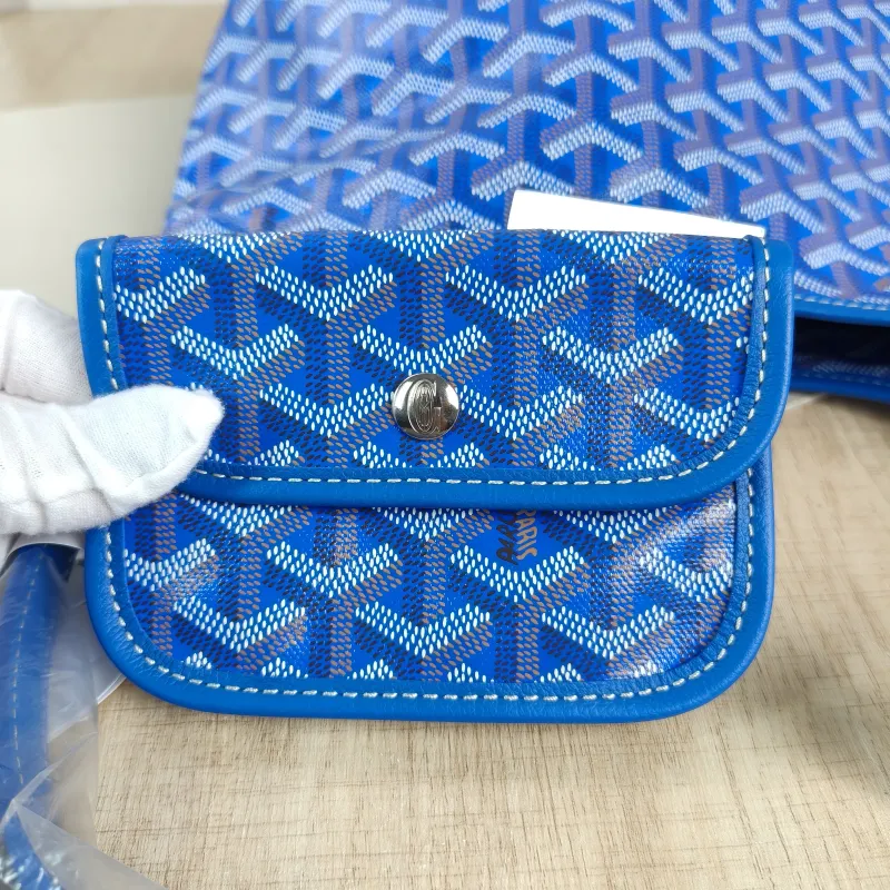 GOYARD Shoulder Bag Boheme Hobo​Blue PV Cmini29 × 11 × 18.5 cm — detail view 6 of 13