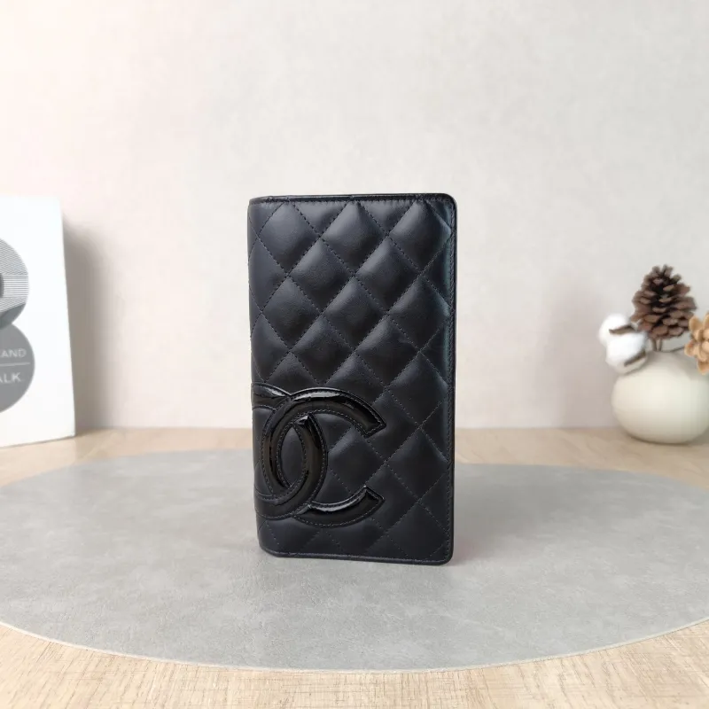 Chanel Wallet Wallet Black CC alfskin Edition18*10