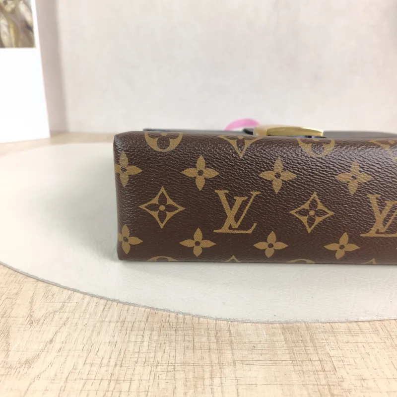 Louis Vuitton Crossbody Bag Locky BB Black PVC BB 20 × 7.5 × 16 cm — detail view 5 of 15