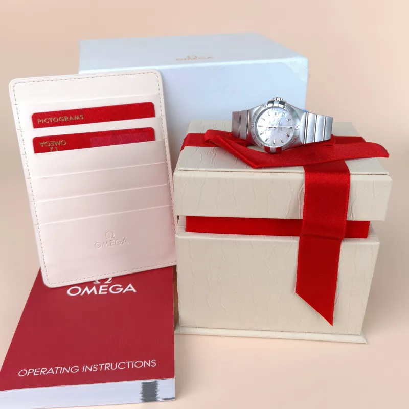 OMEGA Watch Watch Silver One Size34mm — cover view 7 of 11