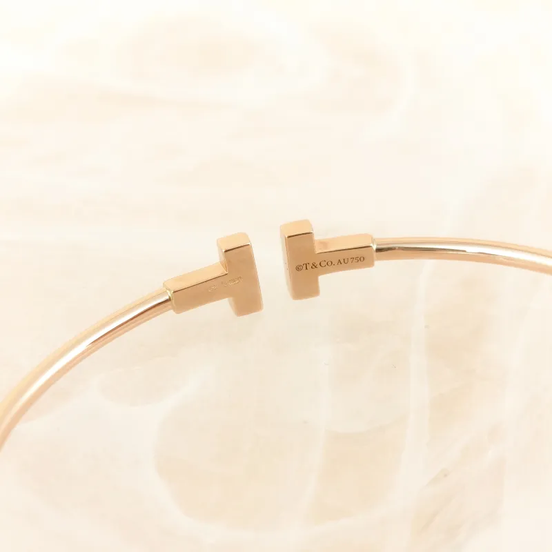 Tiffany&Co. Bangle T Collection T Gold 18k One Size 14.9cm — cover view 2 of 7