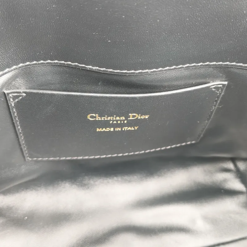 DIOR Shoulder Bag TOUJOURS Edition Black Calfskin Small 18.5 × 12 × 18.5 cm — detail view 8 of 10