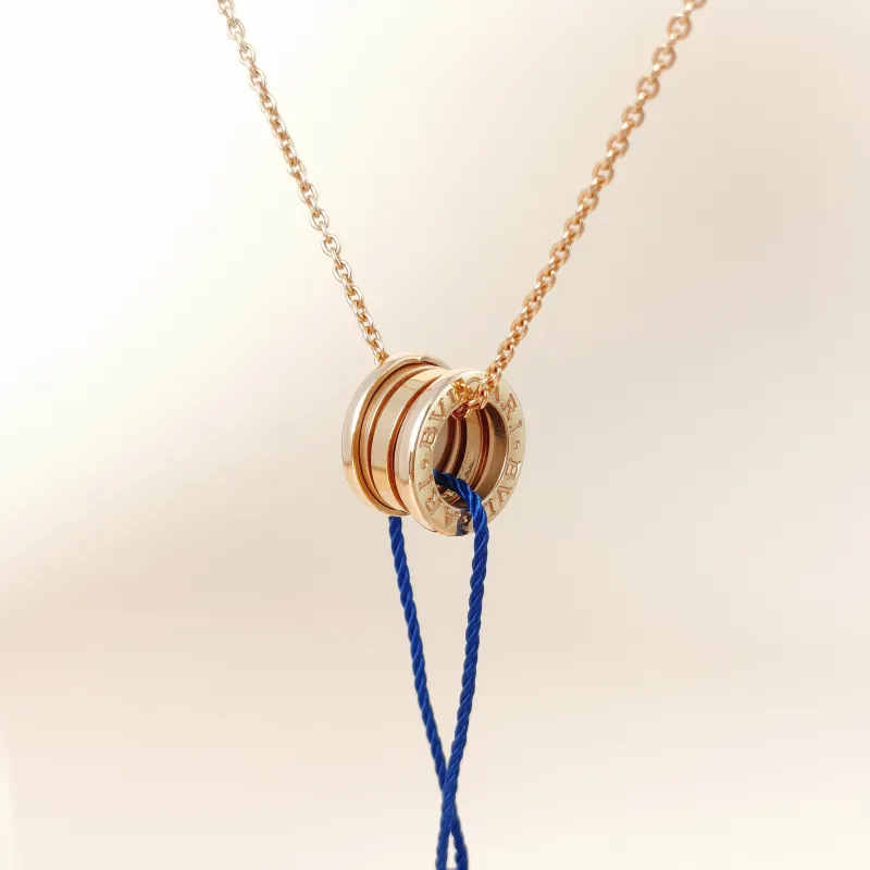 Bvlgari Necklace B.ZERO1Collection Necklace Rose Gold 18KR ose Gold One Size 45cm — cover view 3 of 9