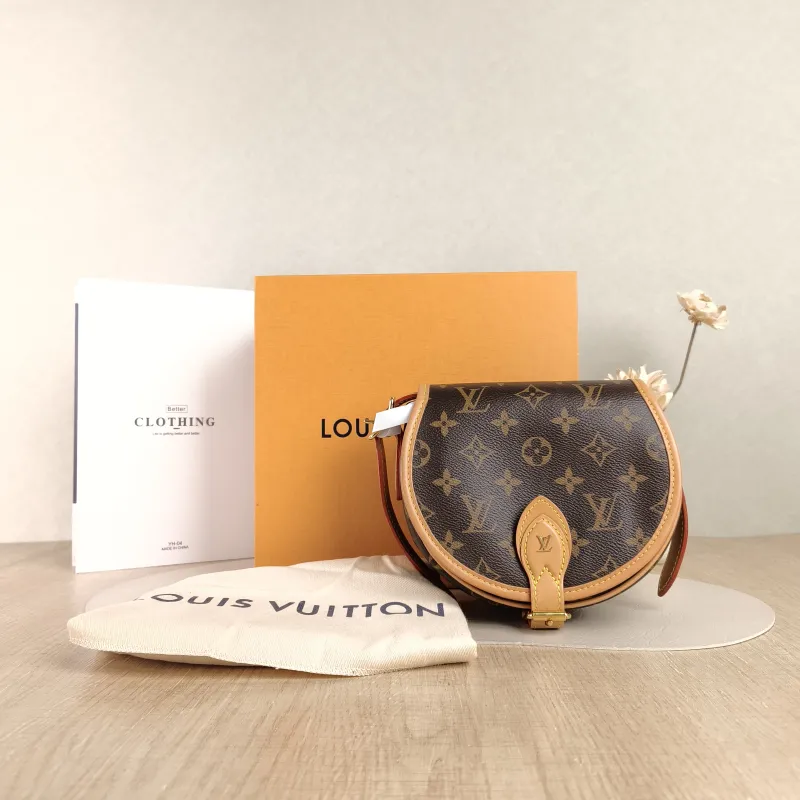 Louis Vuitton Crossbody Bag Tambourin Monogram PVC One Size 18 × 8 × 15 cm — cover view 4 of 6