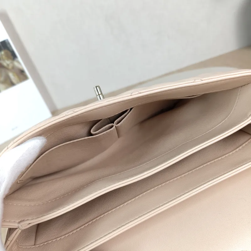 Chanel Crossbody Bag Trendy CC Beige Lambskin Small 25 × 12 × 17 cm 31 — detail view 11 of 14