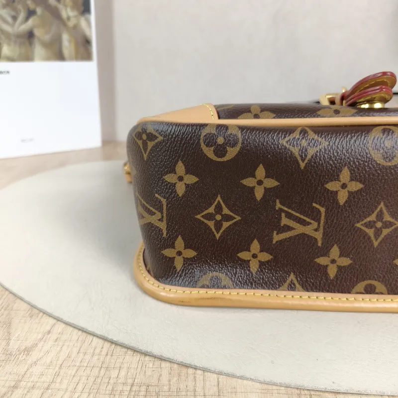 Louis Vuitton Crossbody Bag Diane Baguette Bag Shoulder Strap PVC Small 24 × 9 × 15 cm — detail view 7 of 13