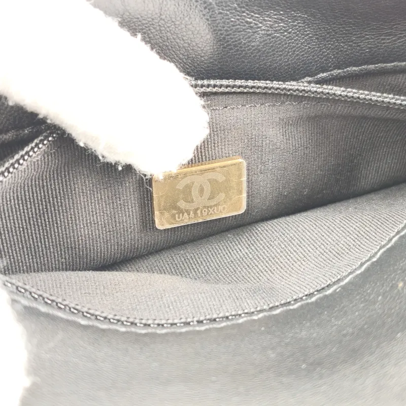 Chanel Backpack logo Backpack Black Lambskin 19 × 6 × 17 cm — detail view 11 of 13