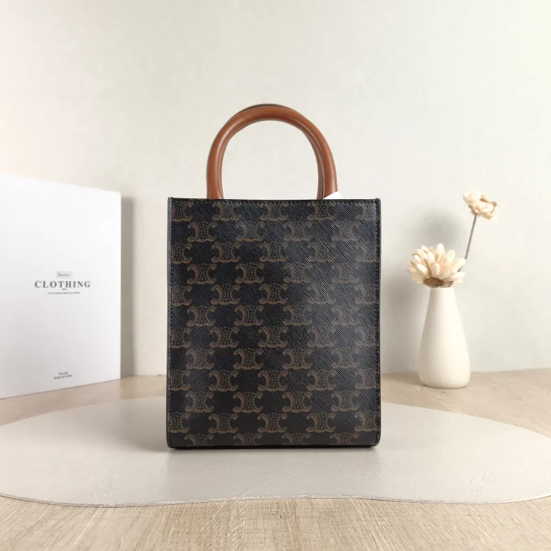 CELINE Crossbody Bag CABAS Mini Monogram PVC Mini 17 × 4 × 20.5 cm — cover view 3 of 5