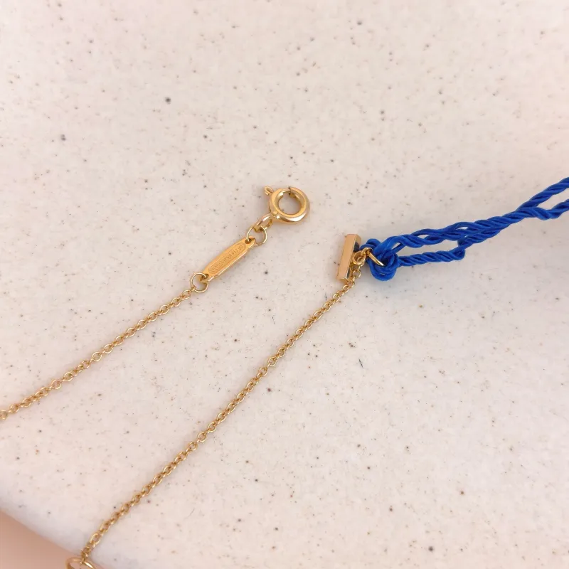 Tiffany&Co. Necklace T Collection Small Smile Necklace Rose Gold Rose Gold 18KR ose Gold Small 46cm — cover view 6 of 8