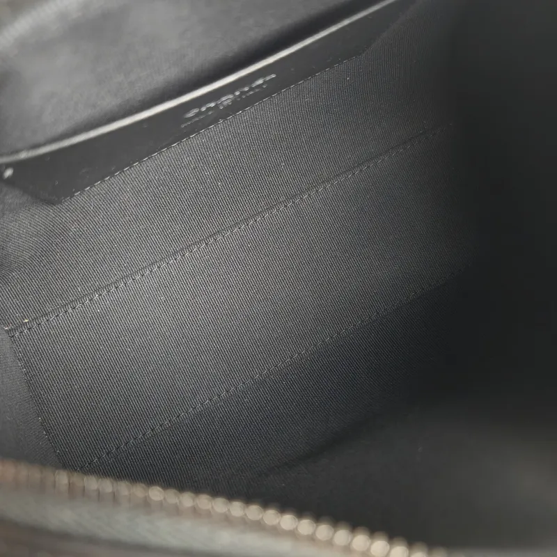 Chanel Crossbody Bag Bowling Bag soblack Black Lambskin One Size 18.5 × 11 × 11.5 cm — detail view 3 of 10