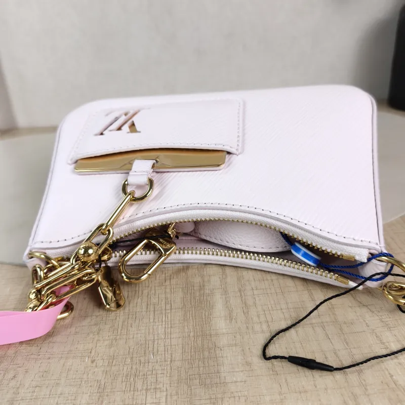 Louis Vuitton Shoulder Bag MARELLINI Pink Epi Embossed Calfskin Mini 19 × 6.5 × 13.5 cm — detail view 11 of 13