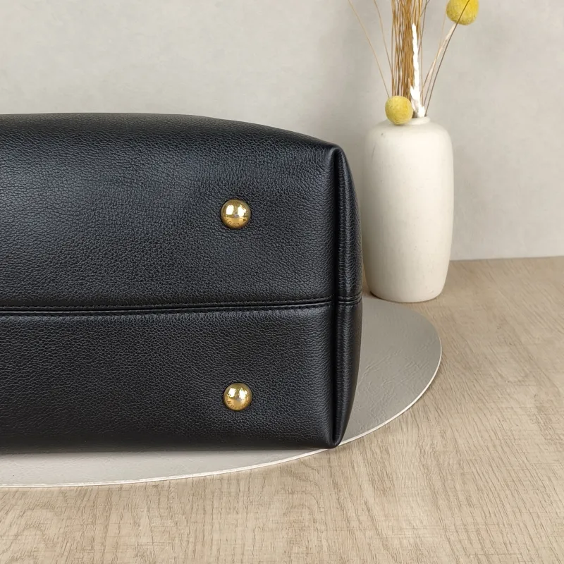Louis Vuitton Shoulder Bag Low Key Hobo Shoulder Bag Black Calfskin Medium31 × 18 × 35 cm — cover view 2 of 8