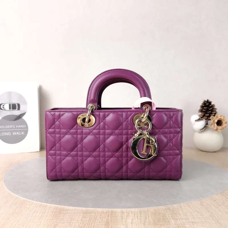 DIOR Crossbody Bag Lady D-Joy Lambskin Medium26 × 5 × 13.5 cm