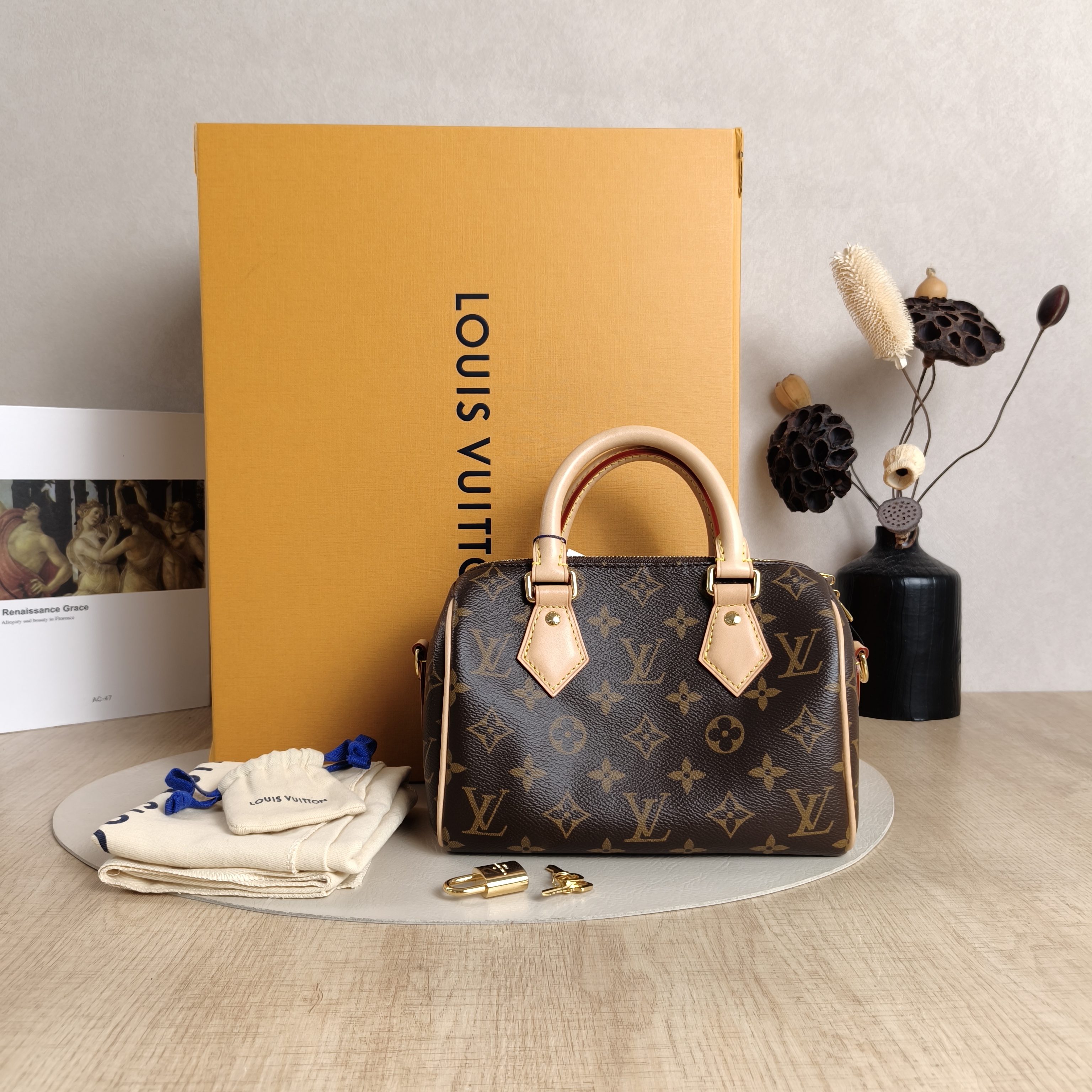 Louis Vuitton Crossbody Bag Speedy20 Shoulder Strap PVC Small20.5 × 12 × 13.5 cm — cover view 11 of 12