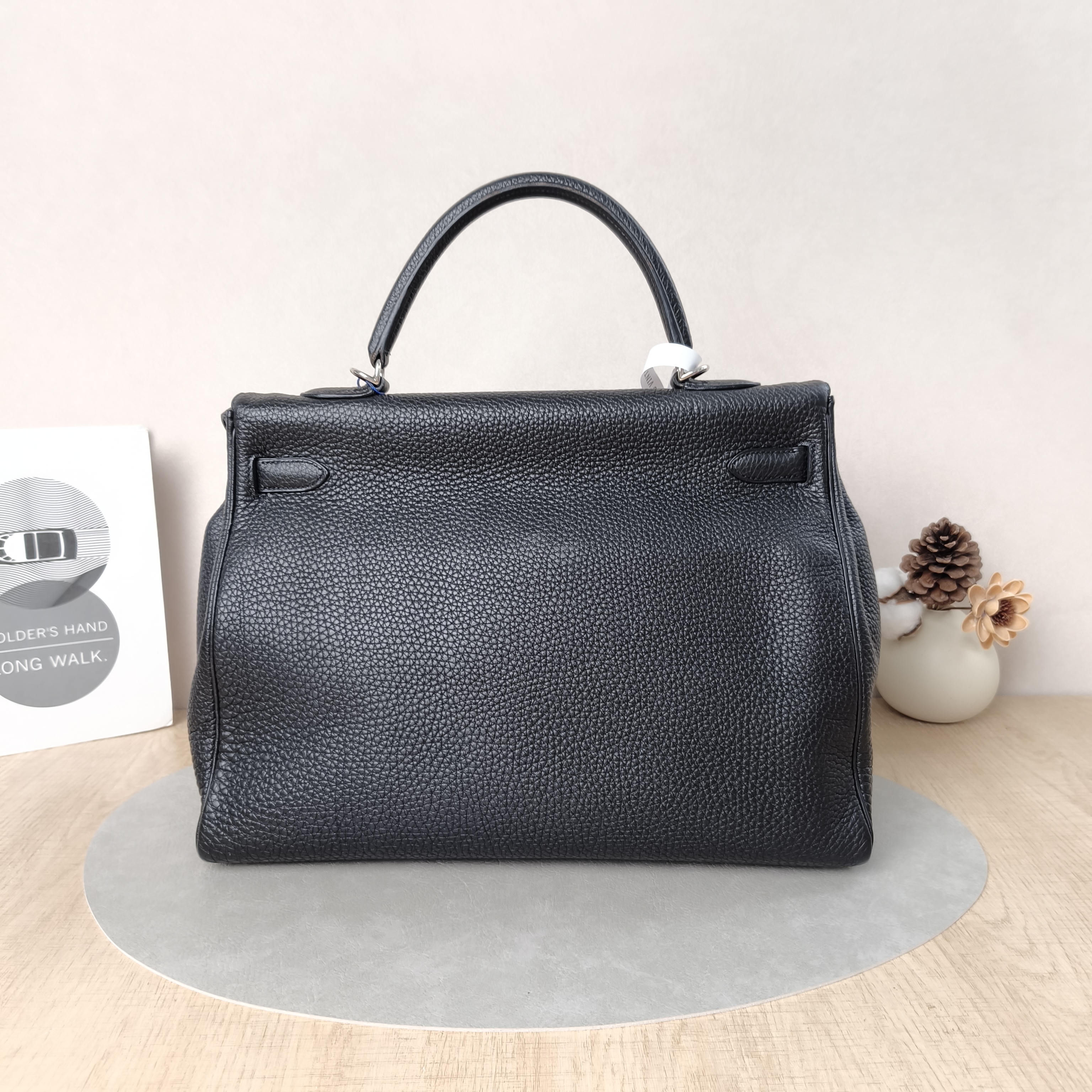 Hermès Crossbody Bagkelly 35 Black Togo Calfskin One Size35 × 12 × 24 cm — cover view 5 of 5