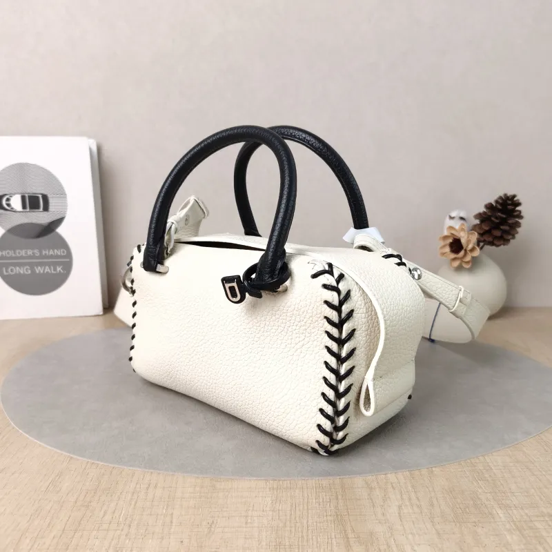 DELVAUX Top Handle Bag Cool Box Box Shoulder Bag Calfskinmini21 × 11 × 13 cm — cover view 3 of 5