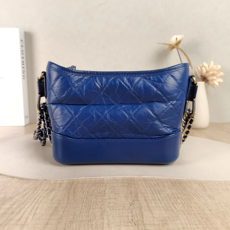 Chanel Crossbody Bag Gabrielle Gabrielle Bag Blue Calfskin Small20 × 8 × 15 cm — cover view 3 of 5