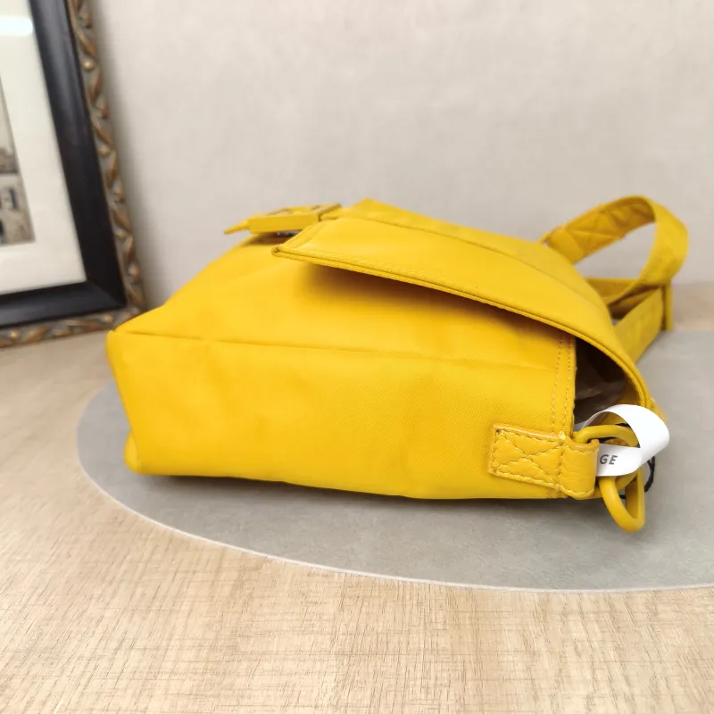 FENDI Crossbody Bag Crossbody Bag Yellow Nylon One Size23 × 7 × 22 cm — detail view 16 of 16