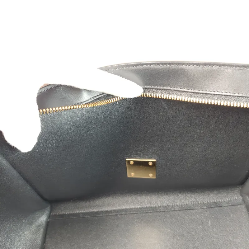 CELINE Crossbody Bag Trapeze Colorblock Calfskin Small27 × 13 × 22 cm — detail view 3 of 12