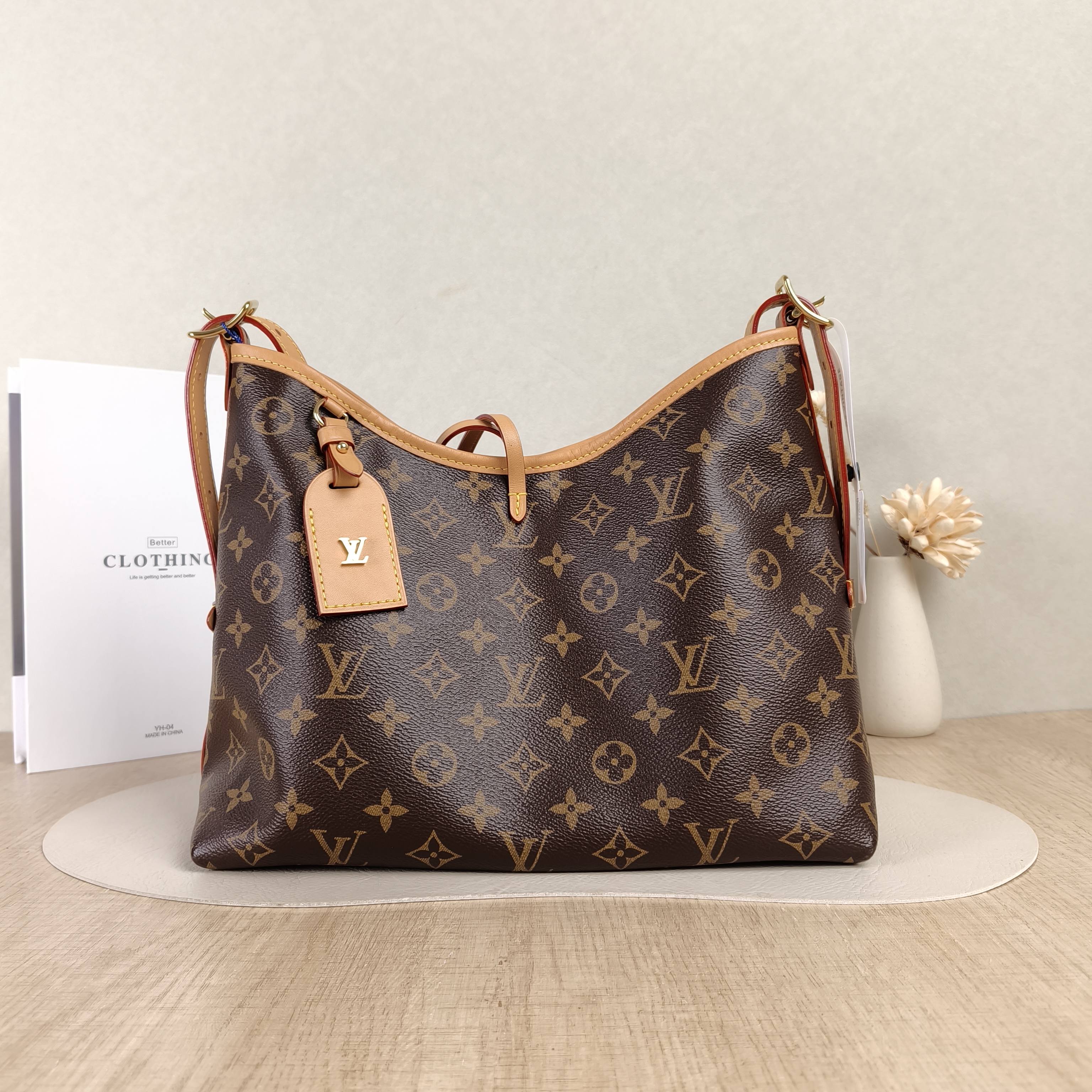 Louis Vuitton Crossbody Bag Carryall Monogram PVC Small29 × 12 × 24 cm
