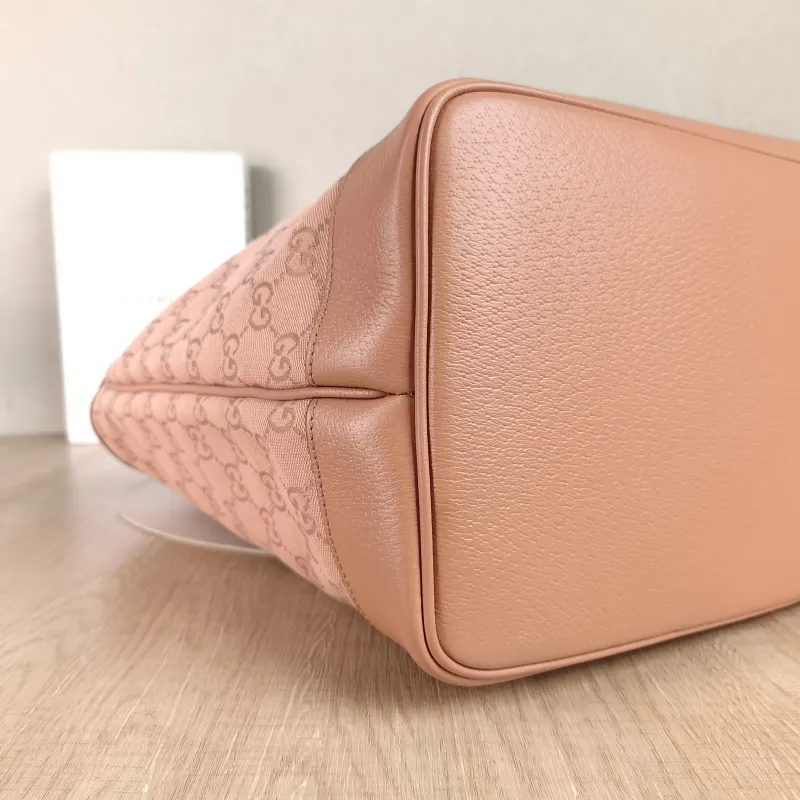 GUCCI Shoulder Bag ophidia GG Tote Bag Pink Canvas One Size 40 × 19 × 32 cm — detail view 12 of 12