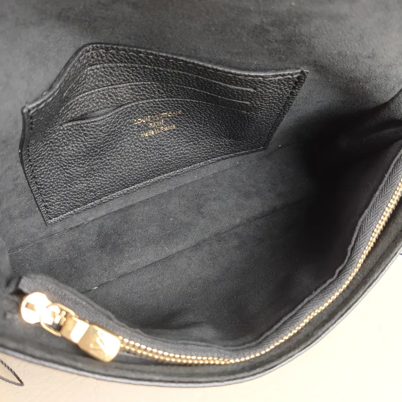 Louis Vuitton Crossbody Bag IVY Black Empreinte Embossed Calfskin Small 23.5 × 4.3 × 12 cm — detail view 2 of 12