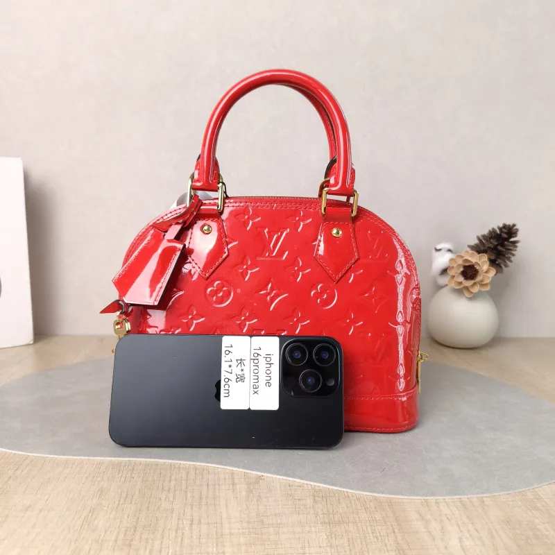 Louis Vuitton Crossbody Bag Alma BB Patent Leather BB 23.5 × 11.5 × 17.5 cm — cover view 5 of 5
