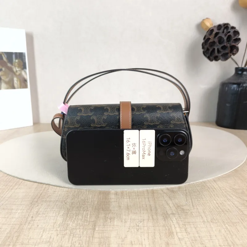 CELINE Crossbody Bag TABOU Monogram PVC Mini 18 × 5 × 8 cm — cover view 5 of 5