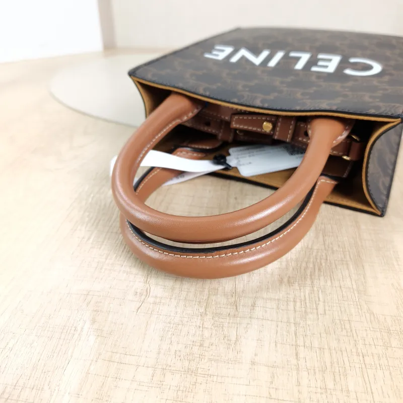CELINE Crossbody Bag CABAS Mini Monogram PVC Mini 17 × 4 × 20.5 cm — detail view 4 of 13